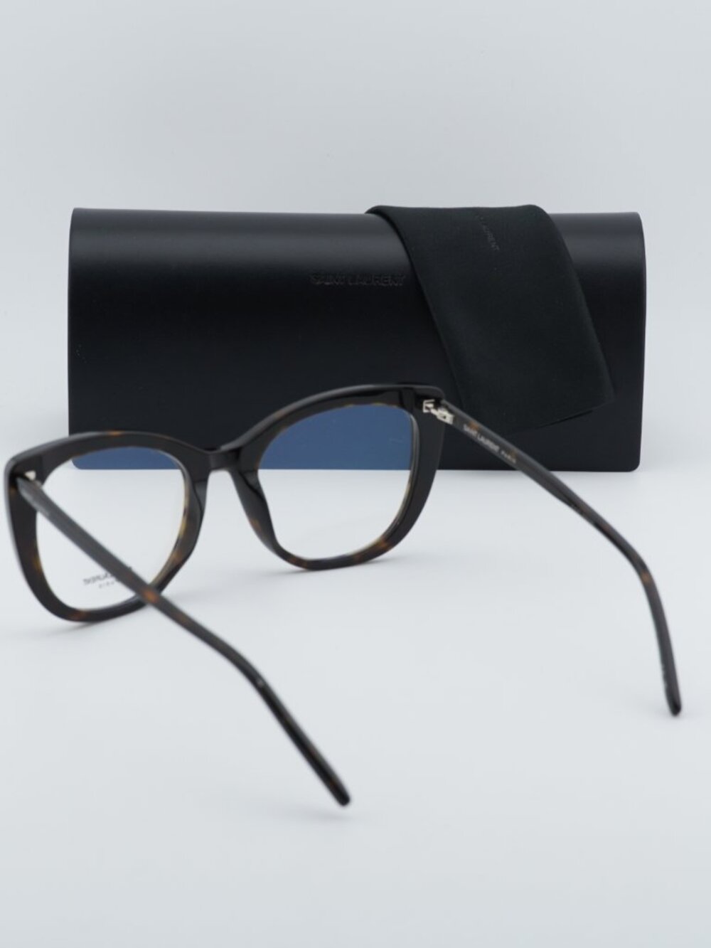 Saint Laurent SL778 002 Square Eyeglasses 55mm – Havana - Picture 6 of 10